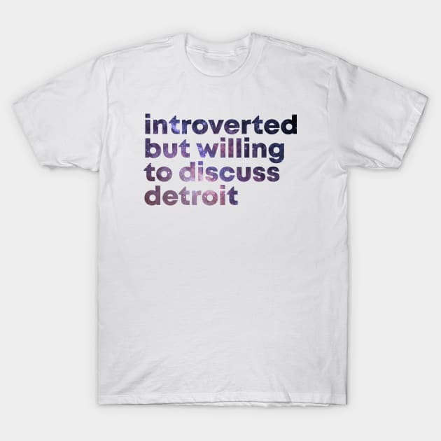 Detroit Michigan T-Shirt by OKDave
